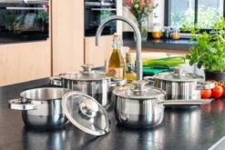 Sola Pannenset Furore - 4 Delig - Ø 16,16,18,20 Cm - Zilver - RVS - Sandwichbodem 17 Sola Pannenset Furore - 4 Delig - Ø 16,16,18,20 Cm - Zilver - RVS - Sandwichbodem -Korting Op Keukengerei 1200x800 37