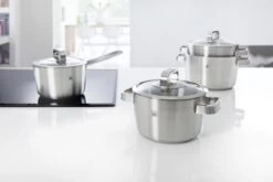 BK Conical Glas Pannenset - 4-delig - Glazen Deksels 19 BK Conical Glas Pannenset - 4-delig - Glazen Deksels -Korting Op Keukengerei 1200x800 45