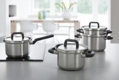 BK Flow Cool Pannenset - 4-delig – RVS Deksels - Veilig Afgietsysteem - Geschikt Voor Alle Warmtebronnen 35 BK Flow Cool Pannenset - 4-delig – RVS Deksels - Veilig Afgietsysteem - Geschikt Voor Alle Warmtebronnen -Korting Op Keukengerei 1200x800 8