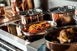 Koekenpan Ø26cm Met Deksel - Inductie - Koper - DUCQ 18 Koekenpan Ø26cm Met Deksel - Inductie - Koper - DUCQ -Korting Op Keukengerei 1200x801 5