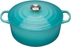 Le Creuset Braadpan Signature Caribbean Blue - ø 20 Cm / 2.4 Liter 9 Le Creuset Braadpan Signature Caribbean Blue - ø 20 Cm / 2.4 Liter -Korting Op Keukengerei 1200x804 7