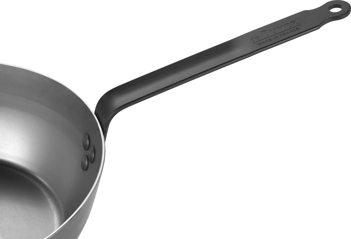 DeBuyer Mineral B Black Hapjespan - Staal - Ø 28cm 4 DeBuyer Mineral B Black Hapjespan - Staal - Ø 28cm - Afbeelding 4