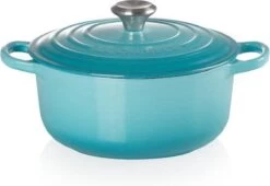 Le Creuset Braadpan Signature Caribbean Blue - ø 20 Cm / 2.4 Liter 8 Le Creuset Braadpan Signature Caribbean Blue - ø 20 Cm / 2.4 Liter -Korting Op Keukengerei 1200x825 13