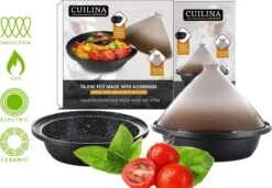 CUILINA Tajine Ø 30 Cm Geschikt Voor Alle Kookplaten, Inclusief Inductie. -Korting Op Keukengerei 1200x831 7