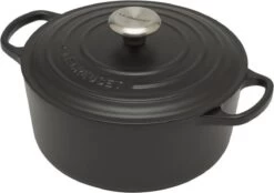 Le Creuset Signature Braadpan - 4,2 L - 24 Cm - Zwart