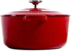 BK Bourgogne Braadpan Ø 24 Cm - Rood - Gietijzer - Inductie -Korting Op Keukengerei 1200x855 2