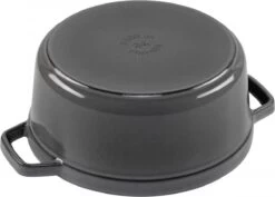 Staub Cocotte - Rond - 24 Cm - Grafietgrijs 7 Staub Cocotte - Rond - 24 Cm - Grafietgrijs -Korting Op Keukengerei 1200x859 7