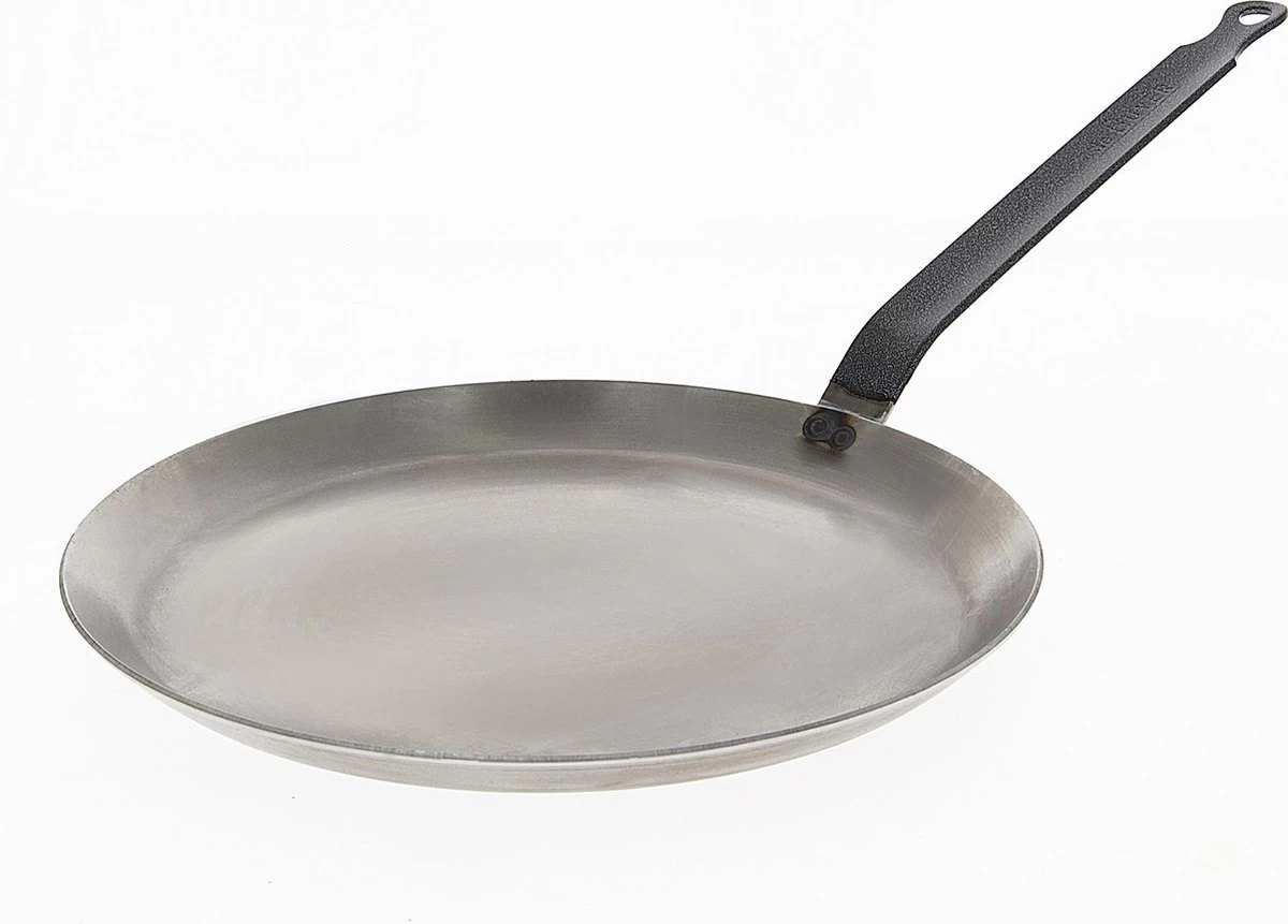 De Buyer Carbone Plus Crêpe- En Pannenkoekenpan - Ø 26cm - Plaatstaal 1 De Buyer Carbone Plus Crêpe- En Pannenkoekenpan - Ø 26cm - Plaatstaal