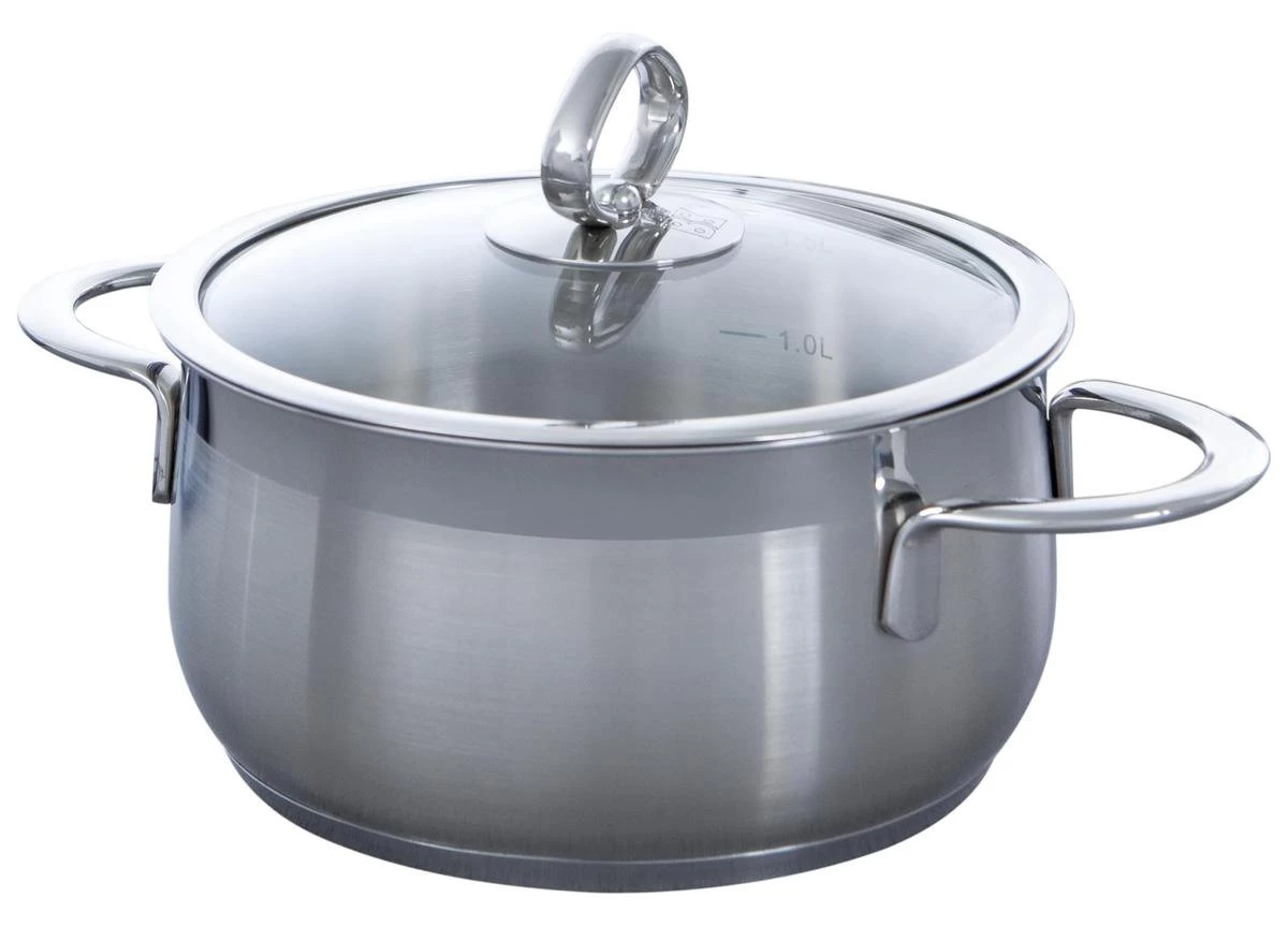 BK Excellent Pannenset - 5-delig - RVS - Inductie 2 BK Excellent Pannenset - 5-delig - RVS - Inductie - Afbeelding 2