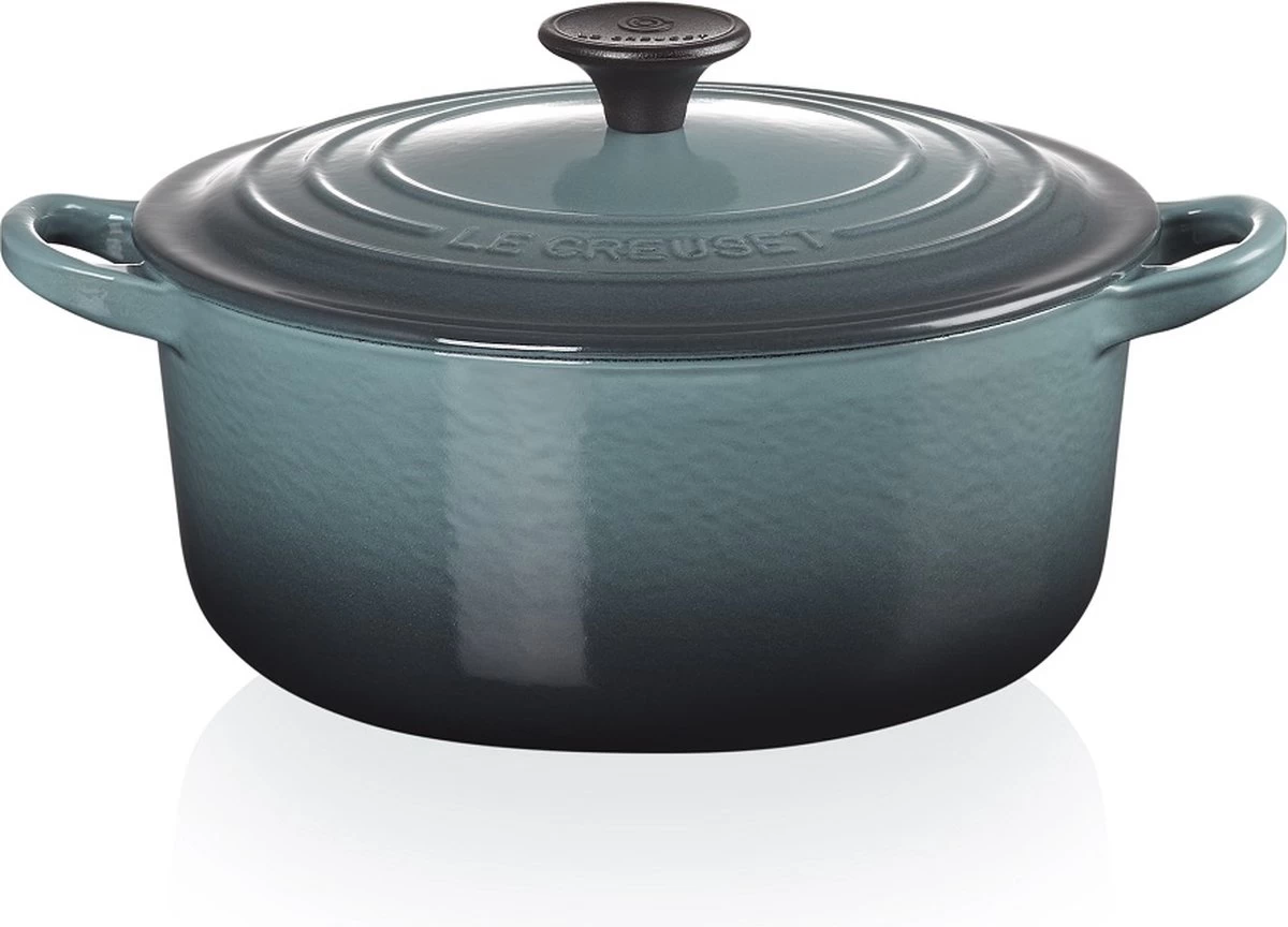 Le Creuset Braadpan Signature Ocean ø 26 Cm / 5.3 Liter 2 Le Creuset Braadpan Signature Ocean ø 26 Cm / 5.3 Liter - Afbeelding 2