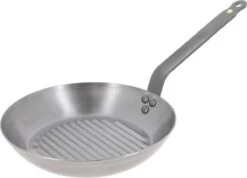 DeBuyer Mineral B Element Grillpan - Ø 32 Cm