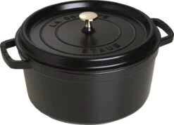 Staub Ronde Braadpan - Ø28 Cm - Zwart