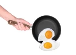 Nuovva Koperen Koekenpan - Keramische Antikleeflaag – Houten Handvat Koekenpan - Ø 24 Cm Inductie - PTFE-vrij -Korting Op Keukengerei 1200x870 5