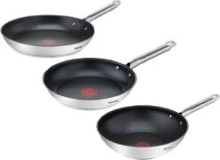 Tefal Ultimum - Pannenset - 3 Stuks | Koekenpan 24cm | Koekenpan 28cm | Wokpan 28cm | INDUCTIE - PFAS-vrij -Korting Op Keukengerei 1200x875 2