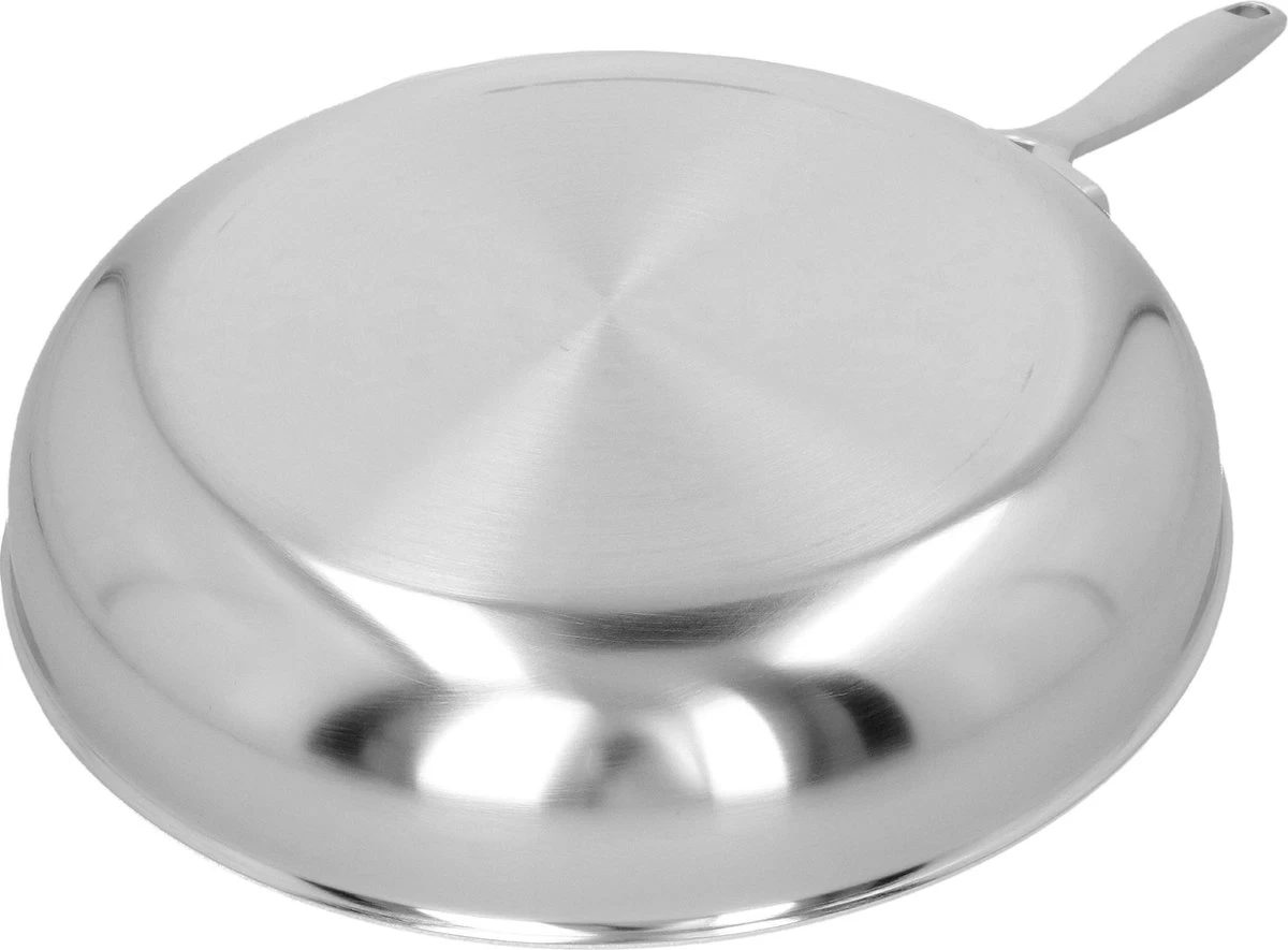 Demeyere Industry 5 RVS Koekenpan – Koekenpan Inductie – 28 Cm – PTFE-vrij 5 Demeyere Industry 5 RVS Koekenpan – Koekenpan Inductie – 28 Cm – PTFE-vrij - Afbeelding 5