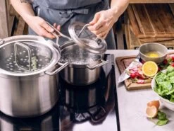 BK Q-linair Master Glas Pannenset - 5-delig - Glazen Deksel - Veilig Afgietsysteem - Inductie 32 BK Q-linair Master Glas Pannenset - 5-delig - Glazen Deksel - Veilig Afgietsysteem - Inductie -Korting Op Keukengerei 1200x900 6