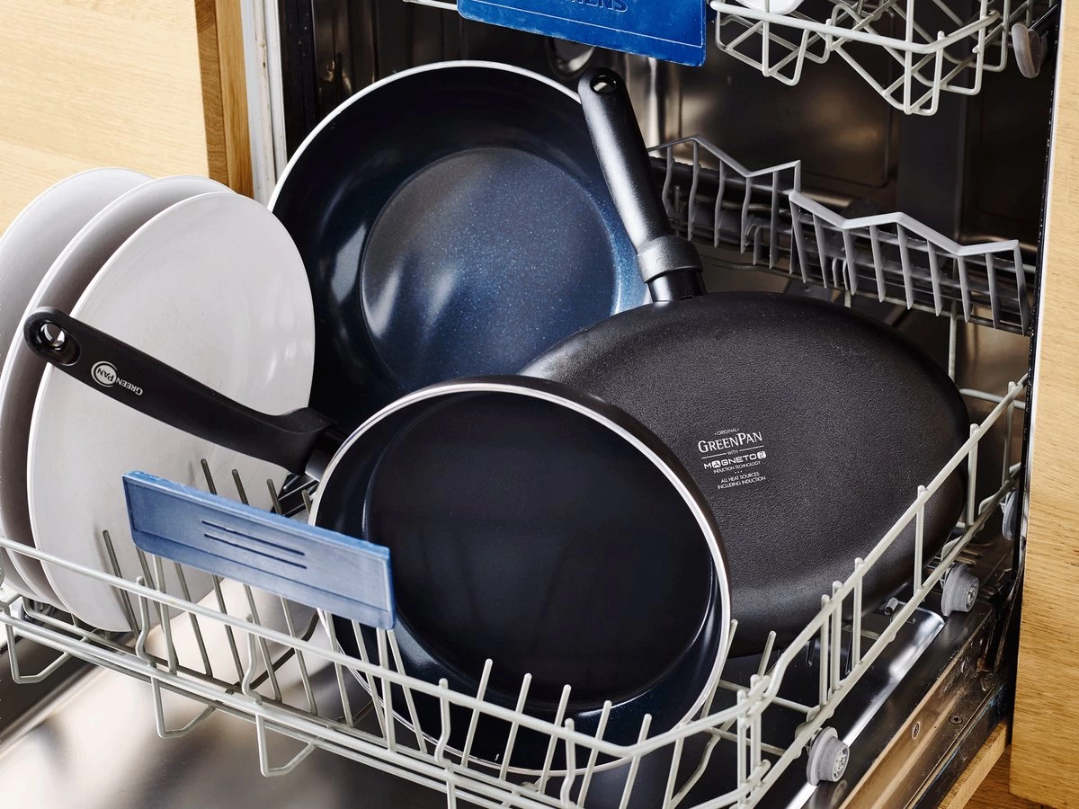 Greenpan Torino Keramische Hapjespan - 28 Cm - Met Glazen Deksel 15 Greenpan Torino Keramische Hapjespan - 28 Cm - Met Glazen Deksel - Afbeelding 15