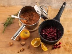 Sola Steelpan Fair Cooking - Ø 18 Cm - Zwart/wit - Aluminium - Antiaanbaklaag 11 Sola Steelpan Fair Cooking - Ø 18 Cm - Zwart/wit - Aluminium - Antiaanbaklaag -Korting Op Keukengerei 1200x906 11