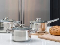 Sola Pannenset Furore - 4 Delig - Ø 16,16,18,20 Cm - Zilver - RVS - Sandwichbodem 12 Sola Pannenset Furore - 4 Delig - Ø 16,16,18,20 Cm - Zilver - RVS - Sandwichbodem -Korting Op Keukengerei 1200x907 2