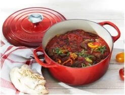 Le Creuset Signature Braadpan - 4,2 L - 24 Cm - Kersenrood -Korting Op Keukengerei 1200x909 2