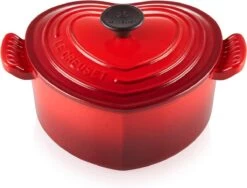 LE CREUSET - Signature - Braadpan Hart 20cm Rood