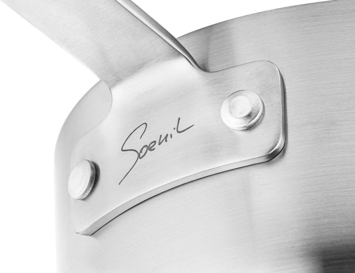 Soenil By ISENVI - Koekenpan Inductie - 24 CM - Keramische Pan - RVS Handgreep 3 Soenil By ISENVI - Koekenpan Inductie - 24 CM - Keramische Pan - RVS Handgreep - Afbeelding 3
