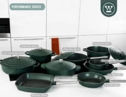 Westinghouse Pannenset - Performance Series Koekenpan 24cm + Koekenpan 28cm - Groen - Koekenpannenset 2-delig - Geschikt Voor Alle Warmtebronnen Inclusief Inductie 12 Westinghouse Pannenset - Performance Series Koekenpan 24cm + Koekenpan 28cm - Groen - Koekenpannenset 2-delig - Geschikt Voor Alle Warmtebronnen Inclusief Inductie -Korting Op Keukengerei 1200x924 4