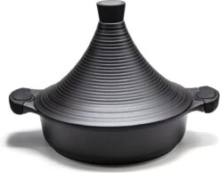 Tajine Agadir Inductie Arabisch Design Non-stick Shining Black