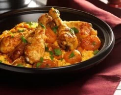 Cosy & Trendy Tajine Zwart / Oranje - Gietijzeren Schaal - Ø25cm - Geschikt Voor Inductie -Korting Op Keukengerei 1200x944 3