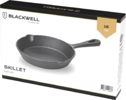 Blackwell Koekenpan Gietijzer - ø 16 Cm - Zonder Anti-aanbaklaag -Korting Op Keukengerei 1200x955 1