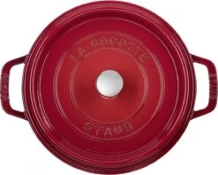 Staub - Ronde Cocotte 24 Cm - Kers 8 Staub - Ronde Cocotte 24 Cm - Kers -Korting Op Keukengerei 1200x960 2