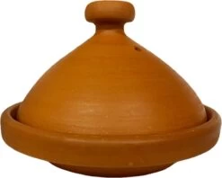 Marokkaanse Authentieke Handgemaakte Aardewerk Tajine Naturel 33 Cm - Ongeglazuurd En Loodvrij -Korting Op Keukengerei 1200x962 2