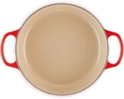 Le Creuset - Gietijzeren - Lage Braadpan - 24cm - Kersenrood 33 Le Creuset - Gietijzeren - Lage Braadpan - 24cm - Kersenrood -Korting Op Keukengerei 1200x963 2