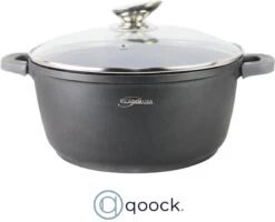 Platinum Cooking | Braadpan Met Deksel | 28cm | Koper | Alle Warmtebronnen | DAS28