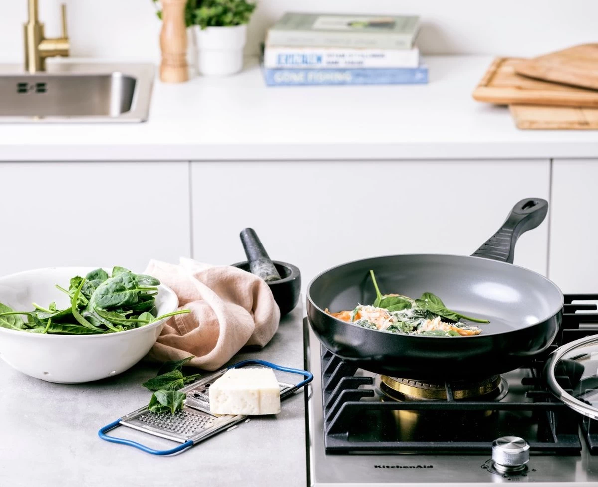 BK Easy Basic Ceramic Koekenpannenset - Ø20 Cm En Ø24 Cm - PFAS-vrij 13 BK Easy Basic Ceramic Koekenpannenset - Ø20 Cm En Ø24 Cm - PFAS-vrij - Afbeelding 13