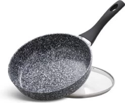 Edënbërg Stonetec Line - Hapjespan Keramisch - 22 Cm - 3-laags Anti-aanbaklaag!