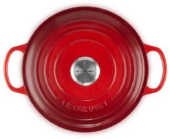 Le Creuset - Gietijzeren - Lage Braadpan - 24cm - Kersenrood 22 Le Creuset - Gietijzeren - Lage Braadpan - 24cm - Kersenrood -Korting Op Keukengerei 1200x988 2