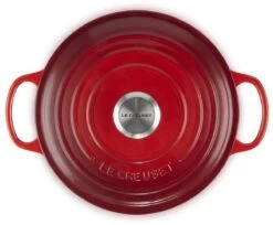 Le Creuset - Gietijzeren - Lage Braadpan - 24cm - Kersenrood 27 Le Creuset - Gietijzeren - Lage Braadpan - 24cm - Kersenrood -Korting Op Keukengerei 1200x989 1