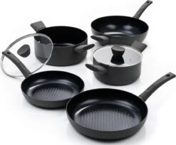 ISENVI Avon Plus Pannenset - Pannenset 5 Delig - Ergo Grepen