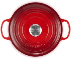 Le Creuset - Gietijzeren - Lage Braadpan - 24cm - Kersenrood 31 Le Creuset - Gietijzeren - Lage Braadpan - 24cm - Kersenrood -Korting Op Keukengerei 1200x998 1