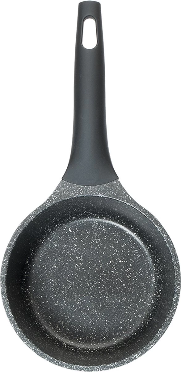 Sola Steelpan Fair Cooking - Ø 18 Cm - Zwart/wit - Aluminium - Antiaanbaklaag 5 Sola Steelpan Fair Cooking - Ø 18 Cm - Zwart/wit - Aluminium - Antiaanbaklaag - Afbeelding 5