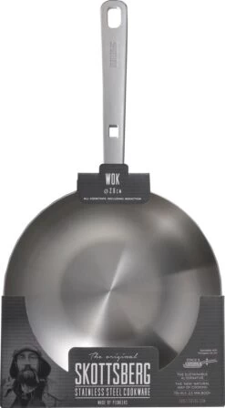 Skottsberg Wok Stainless Steel 28 Cm Roestvrijstaal -Korting Op Keukengerei 662x1200 1