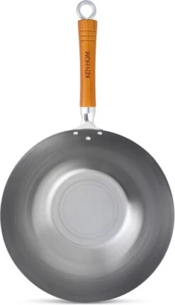 Ken Hom Classic Wok - Ø 32cm In Koolstofstaal En Houten Greep -Korting Op Keukengerei 690x1200 1