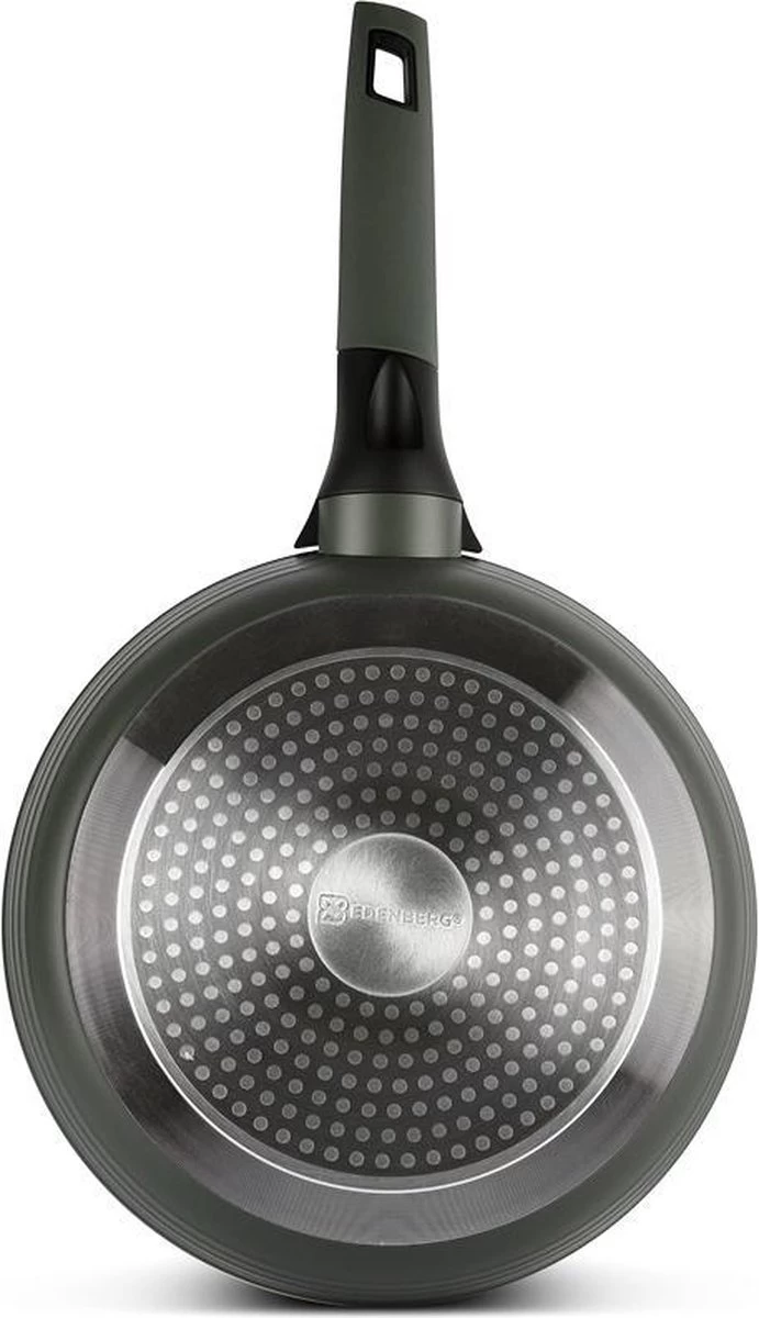 Edënbërg Green Line - 12-delige Luxe Pannenset Van Gesmeed Aluminium - Keramische/Marmeren Coating 3 Edënbërg Green Line - 12-delige Luxe Pannenset Van Gesmeed Aluminium - Keramische/Marmeren Coating - Afbeelding 3